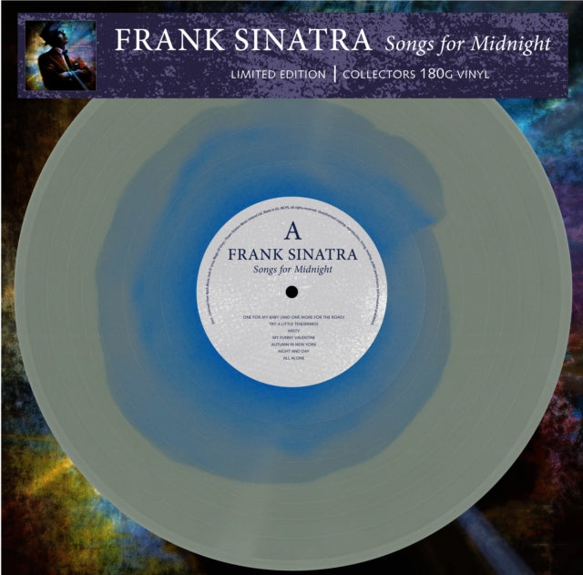 Frank Sinatra: Songs For Midnight (Limited Edition) (Blue/White Vinyl) - Vinyl