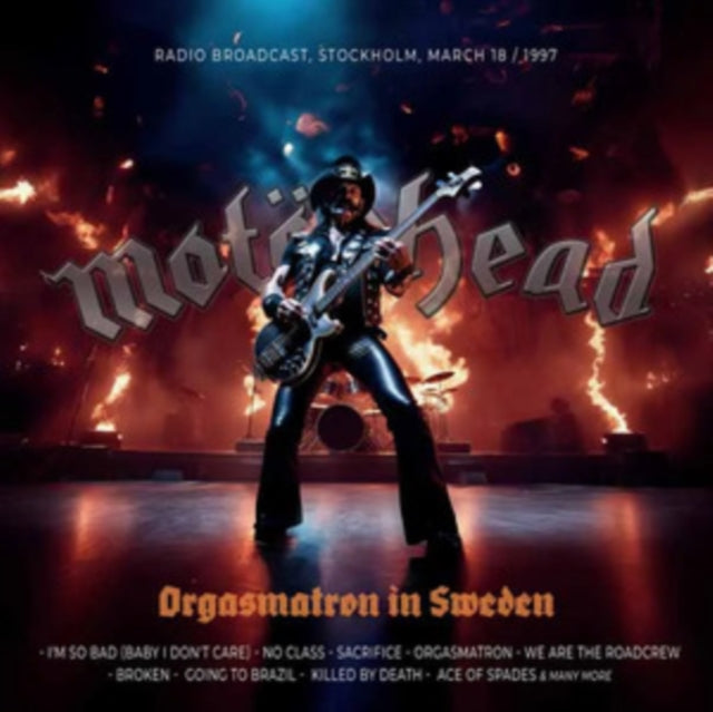 Motörhead: Orgasmatron In Sweden - CD