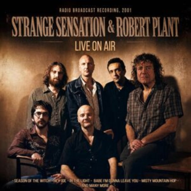 Strange Sensation & Robert Plant: Live On Air - CD