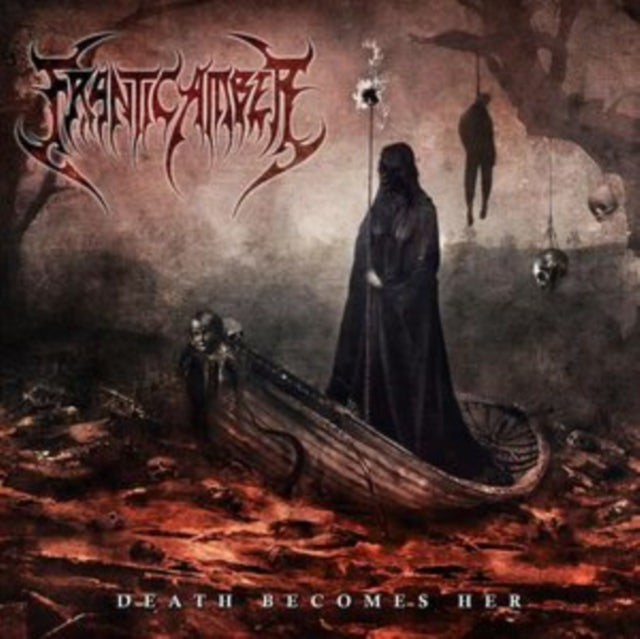 Frantic Amber: Death Becomes Her (Bloodred Marbled Vinyl) - Vinyl