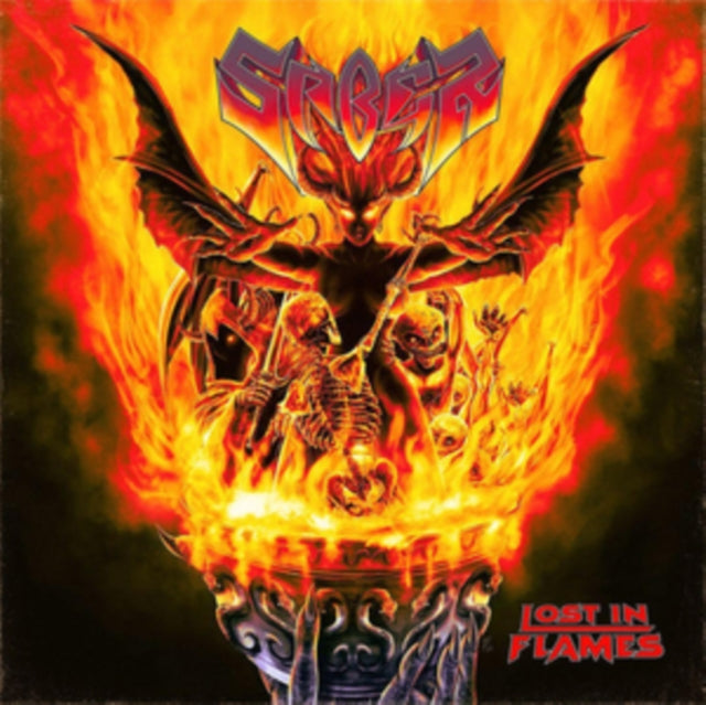 Saber: Lost In Flames (Orange Vinyl) - Vinyl