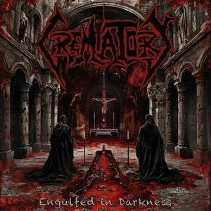 Crematory: Engulfed In Darkness (Bloody Red Marbled Vinyl) - Vinyl