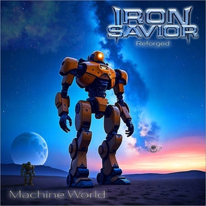 Iron Savior: Reforged - Machine World (Starbreaker Blue Vinyl) - Vinyl