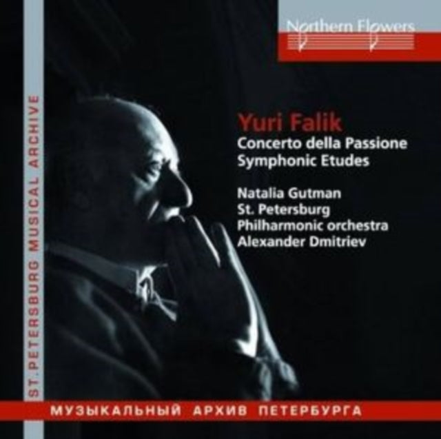 St. Petersburg Philharmonic Orchestra / Alexander Dmitriev / Natalia Gutman: Yuri Falik - Concerto Della Passione. Symphonic Etudes - CD