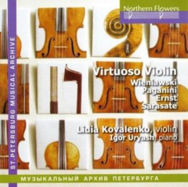 Lidia Kovalenko / Igor Uryash: Virtuoso Pieces For Violin 19Th Century: Wieniawski. Paganini. Ernst. Sarasate - CD
