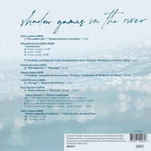 Ilona Meija / Ivars Bezprozvanovs / Dzintra Erliha: Shadow Games In The River: Chamber Music By Latvian Composers For Flute. Cello And Piano - CD