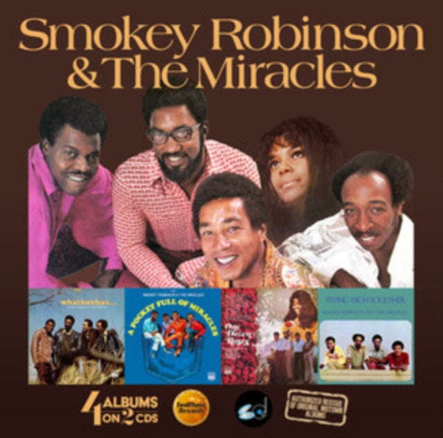 Smokey Robinson & The Miracles: A Pocket Full Of Miracles / One Dozen Roses / Flying High Together / What Love Has Joined Together - CD
