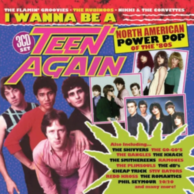 Various Artists: I Wanna Be A Teen Again - American Power Pop 1980-1989 (Clamshell) - CD
