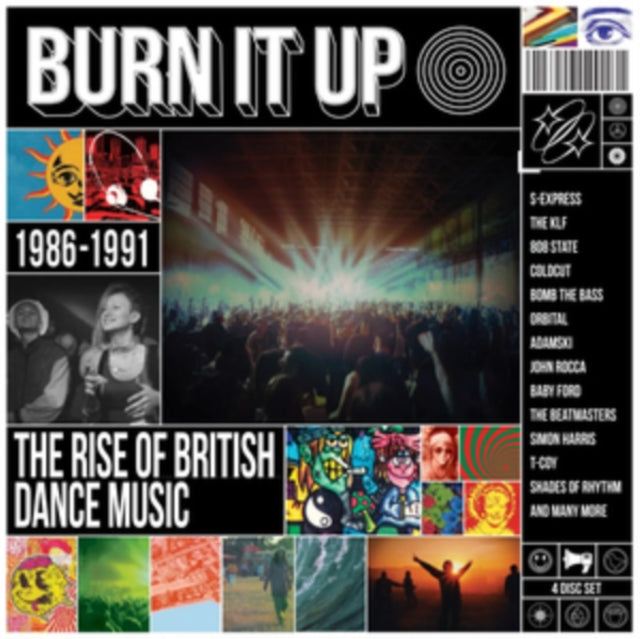 Various Artists: Burn It Up The Rise Of British Dance Music 1986 - 1991 - CD