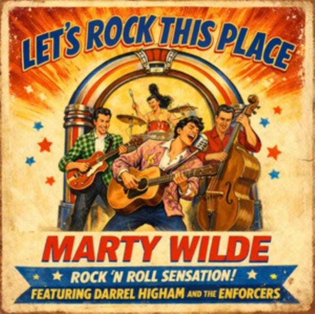 Marty Wilde: Lets Rock This Place - CD