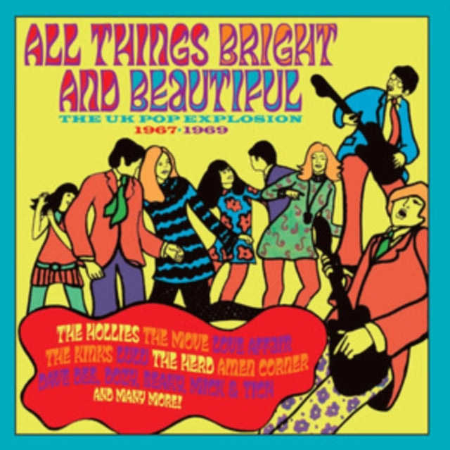 Various Artists: All Things Bright And Beautiful: The Uk Pop Explosion 1967-1969 3Cd Clamshell Box - CD