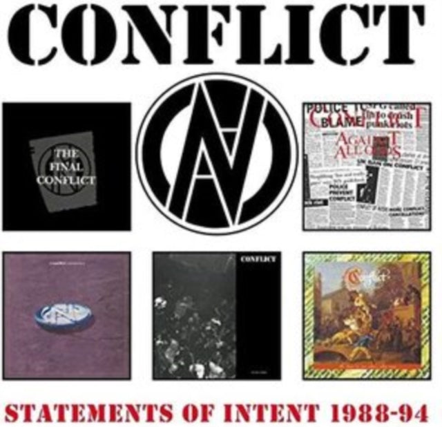 Conflict: Statements Of Intent 1988-94 (Clamshell Box) - CD