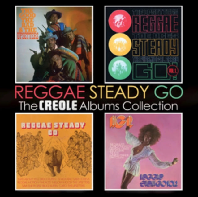Various Artists: Reggae Steady Go - The Creole Albums Collection - CD