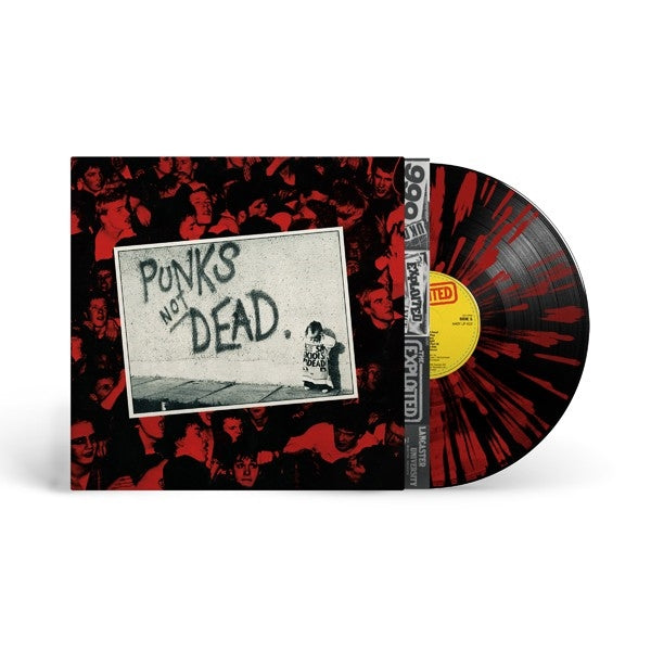 The Exploited: Punks Not Dead 45th Anniversary Gatefold Splatter Vinyl Edition - Vinyl