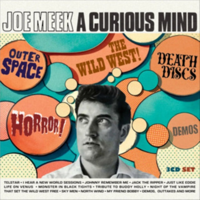 Various Artists: Joe Meek: A Curious Mind Outer Space! Horror! Death Discs! The Wild West! Demos! Clamshell Box - CD