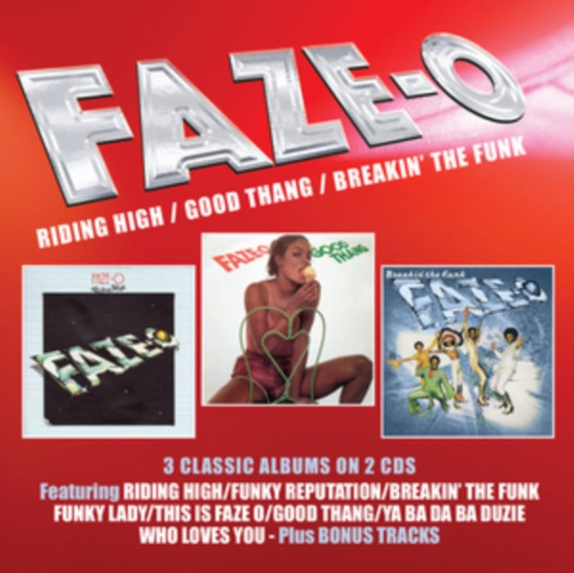 Faze-O: Riding High / Good Thang / Bre - CD