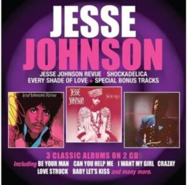 Jesse Johnson: Jesse Johnson Revue / Shockadelia / Every Shade Of Love - CD