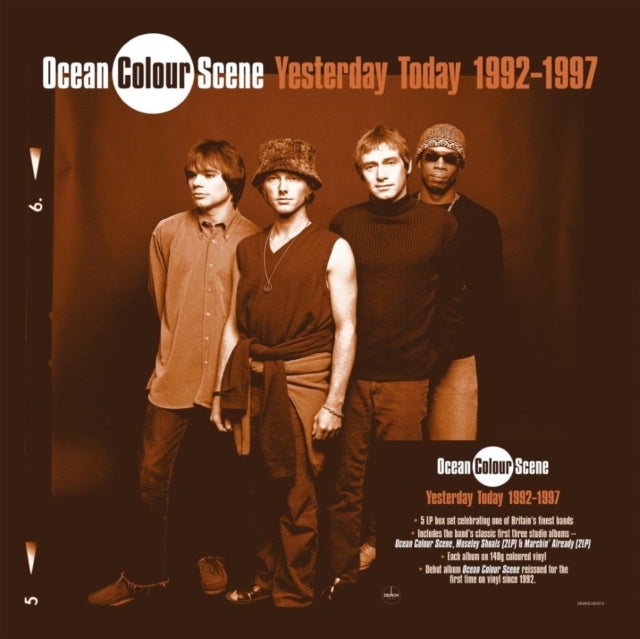 Ocean Colour Scene: Yesterday Today 1992-1997 (Blue/Orange/Red Vinyl) - Vinyl