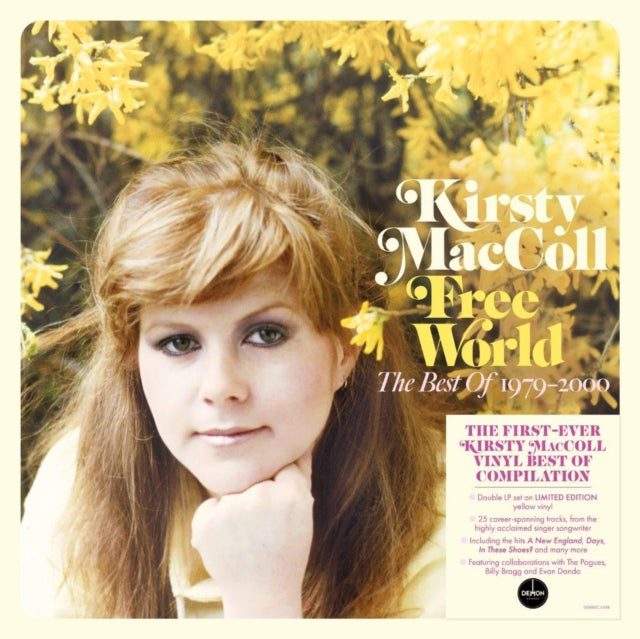 Kirsty MacColl: Free World - The Best Of Kirsty Maccoll 1979-2000 (Yellow Vinyl) - Vinyl