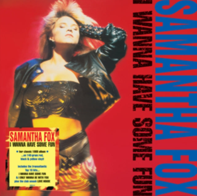 Samantha Fox: I Wanna Have Some Fun (Red/Black/Yellow Vinyl) - Vinyl