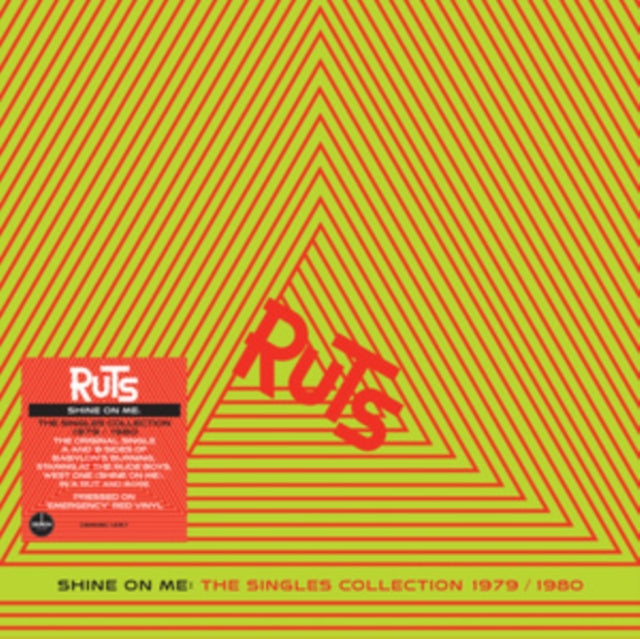 The Ruts: Shine On Me:The Singles Collection 1979/1980 (Emergency Red Translucent Vinyl) - Vinyl