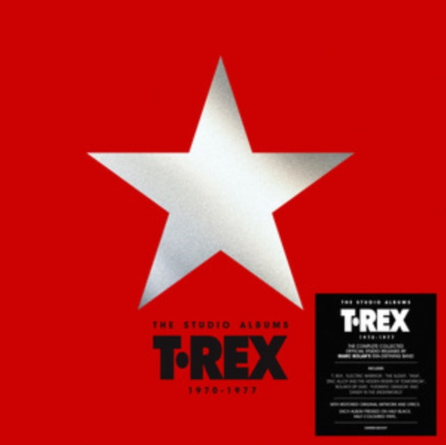 T.Rex: The Studio Albums 1970-1977 - Vinyl