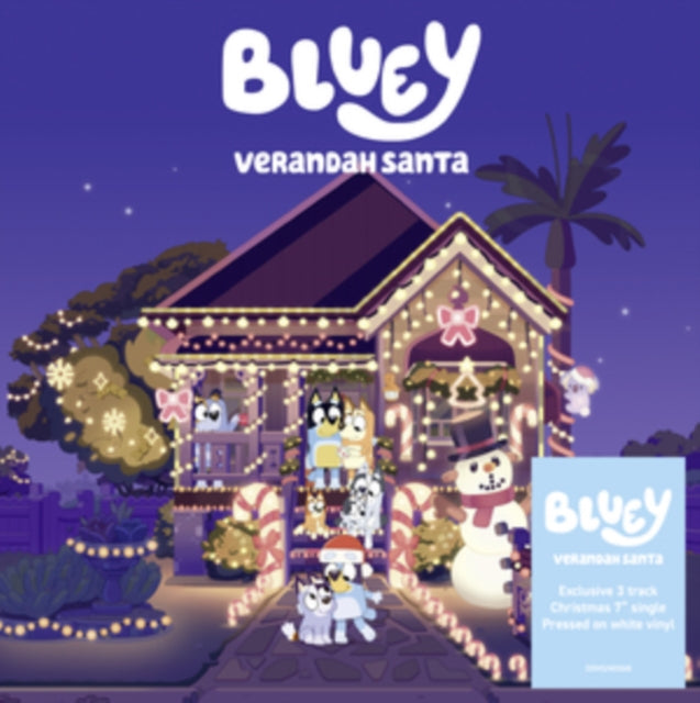 Bluey: Verandah Santa (White Vinyl) - Vinyl