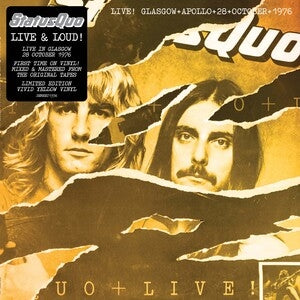 Status Quo: 28Th October 1976 Live! (Yellow Vinyl) - Vinyl