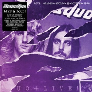 Status Quo: 29Th October 1976 Live! (Purple Vinyl) - Vinyl