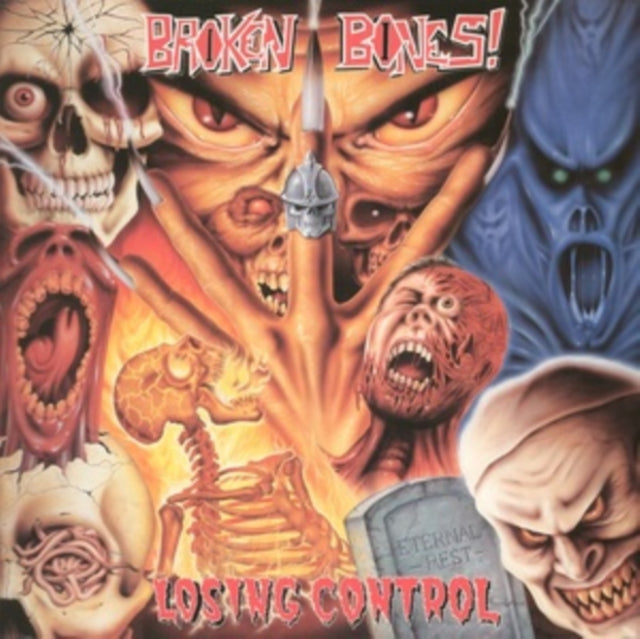 Broken Bones: Losing Control (Blue Vinyl) - Vinyl