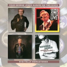 George Jones: Still The Same Ole Me / First Time Live! / One Woman Man / Friends In High Places - CD