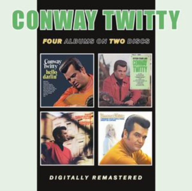 Conway Twitty: Hello Darlin / Fifteen Years Ago / How Much More Can She Stand / I Wonder What Shell Think About Me Leaving - CD