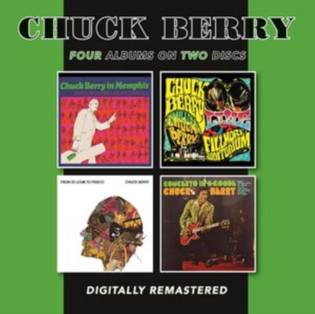 Chuck Berry: In Memphis / Live At The Fillmore Auditorium / From St Louie To Frisco / Concerto B. Goode - CD