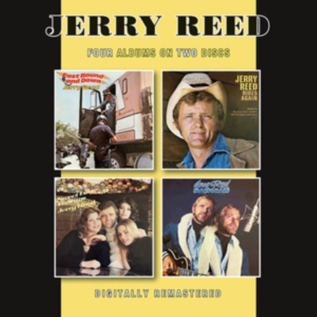 Jerry Reed: East Bound And Down / Jerry Reed Rides Again / Sweet Love Feelings / Half Singin & Half Pickin - CD