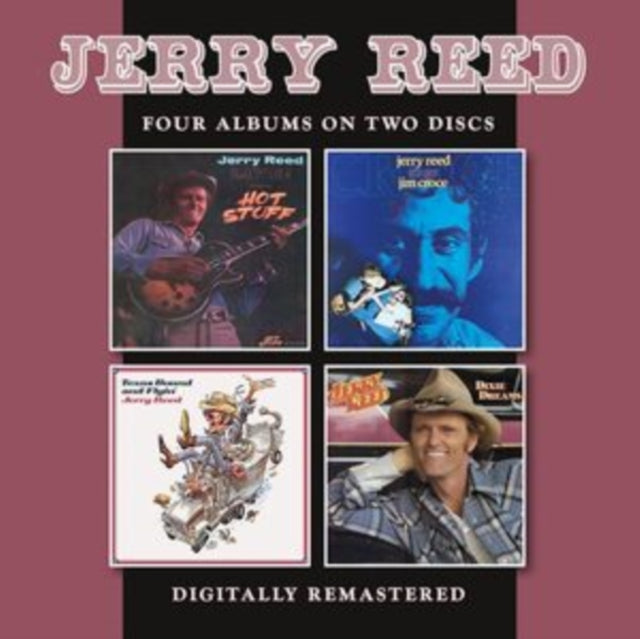 Jerry Reed: Jerry Reed Live / Sings Jim Croce / Texas Bound & Flyin / Dixie Dreams - CD