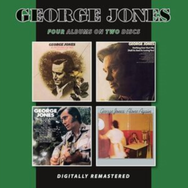 George Jones: A Picture Of Me (Without You) / Nothing Ever Hurt Me (Half As Bad As Losing You) / The Grand Tour / Alone Again - CD