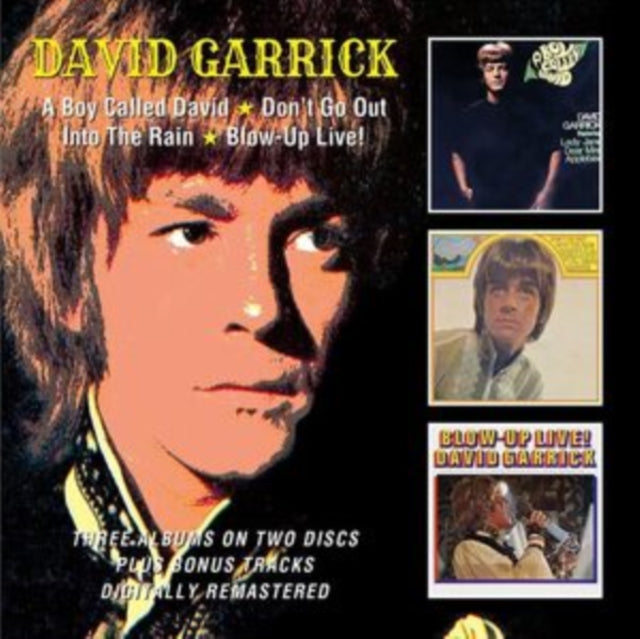 David Garrick: A Boy Called David / Dont Go Out Into The Rain / Blow-Up Live! - CD