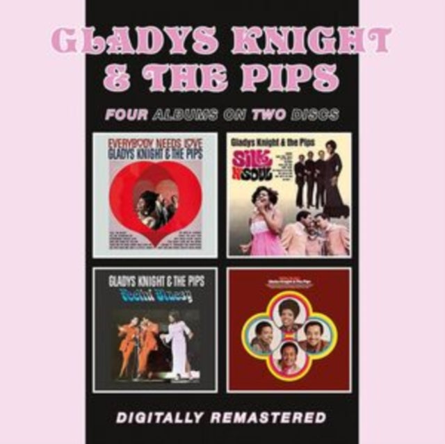 Gladys Knight & The Pips: Everybody Needs Love / Feelin Bluesy / Silk NSoul / Nitty Gritty - CD