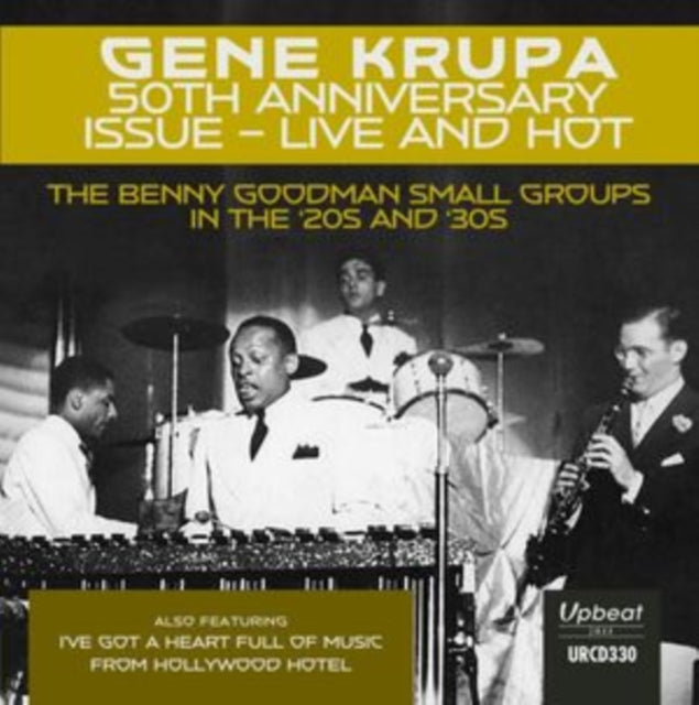 Gene Krupa: 50th Anniversary Issue - Live And Hot - CD