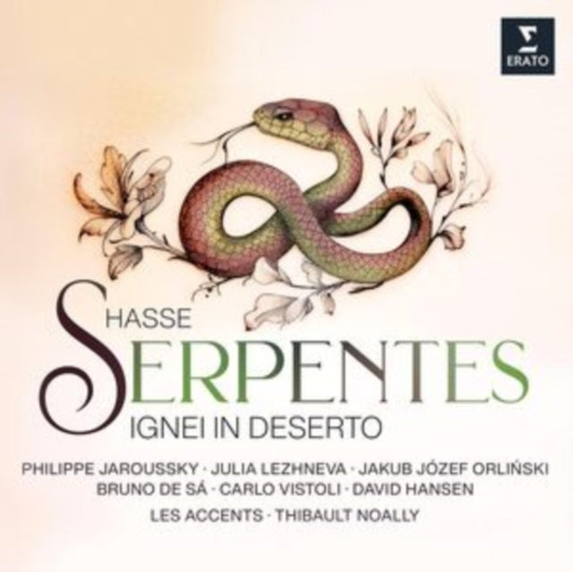 Philippe Jaroussky / Jakub Jozef Orlinski / Bruno De Sa / Julia Lezhneva: Hasse: Serpentes Ignei In Deserto - CD