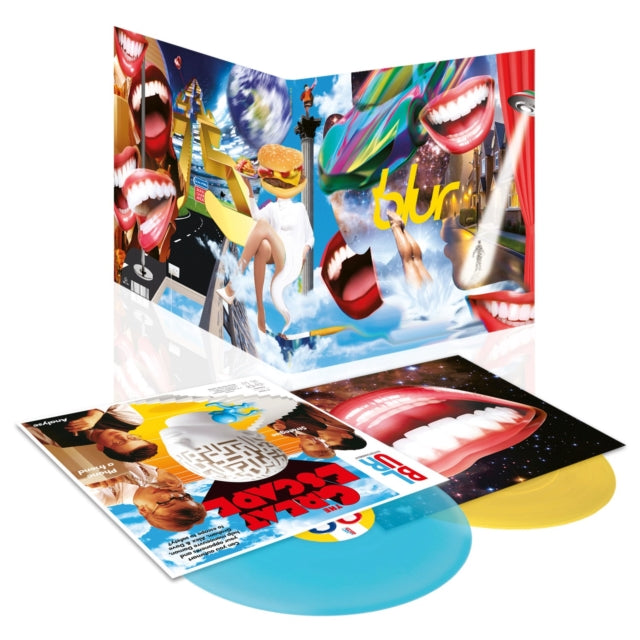 Blur: The Great Escape (30th Anniversary Edition) (Yellow/Turquoise Vinyl) - Vinyl