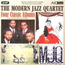 The Modern Jazz Quartet: Four Classic Albums (The Modern Jazz Quartet / Django / Fontessa / The Modern Jazz Quartet At Music Inn) - CD