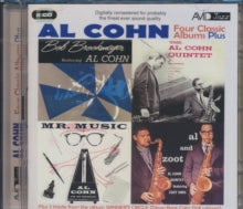 Al Cohn: Four Classic Albums Plus (Mr Music / Al Cohn Quintet Ft Bob Brookmeyer / Al & Zoot / Bob Brookmeyer Ft Al Cohn) - CD