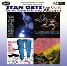 Stan Getz: Four Classic Albums (Focus / The Soft Swing / West Coast Jazz / Cool Velvet) - CD