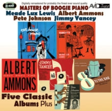 Meade Lux Lewis/Albert Ammons/Pete Johnson/Jimmy Yancey: Five Classic Albums Plus - CD