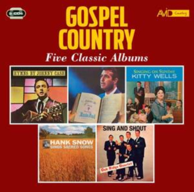 Various Artists: Country Gospel - Five Classic Albums - CD