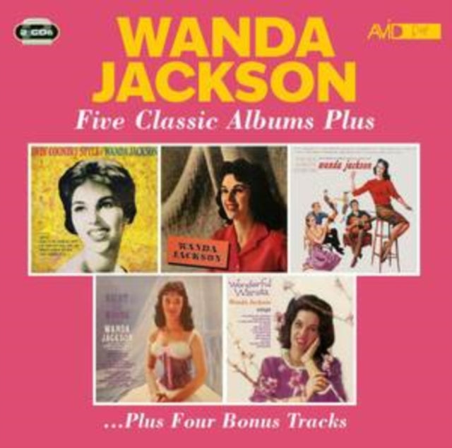Wanda Jackson: Five Classic Albums Plus - CD