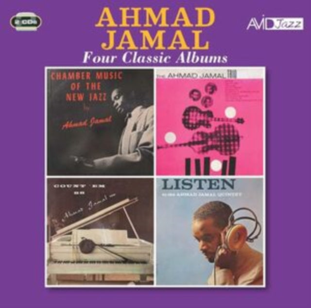 Ahmad Jamal: Four Classic Albums (Chamber Music Of The New Jazz / Ahmad Jamal Trio / Count Em 88 / Listen To The Ahmad Jamal Quintet) - CD