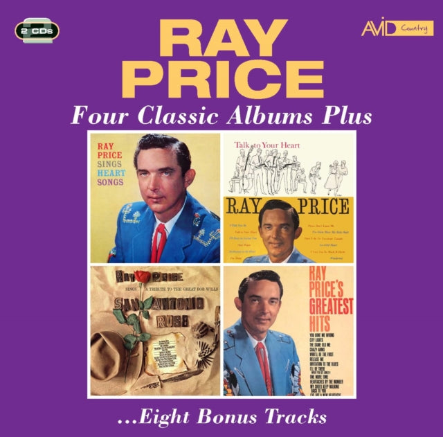 Ray Price: Four Classic Albums Plus - CD