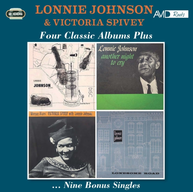 Lonnie Johnson with Victoria Spivey: Four Classic Albums Plus - CD
